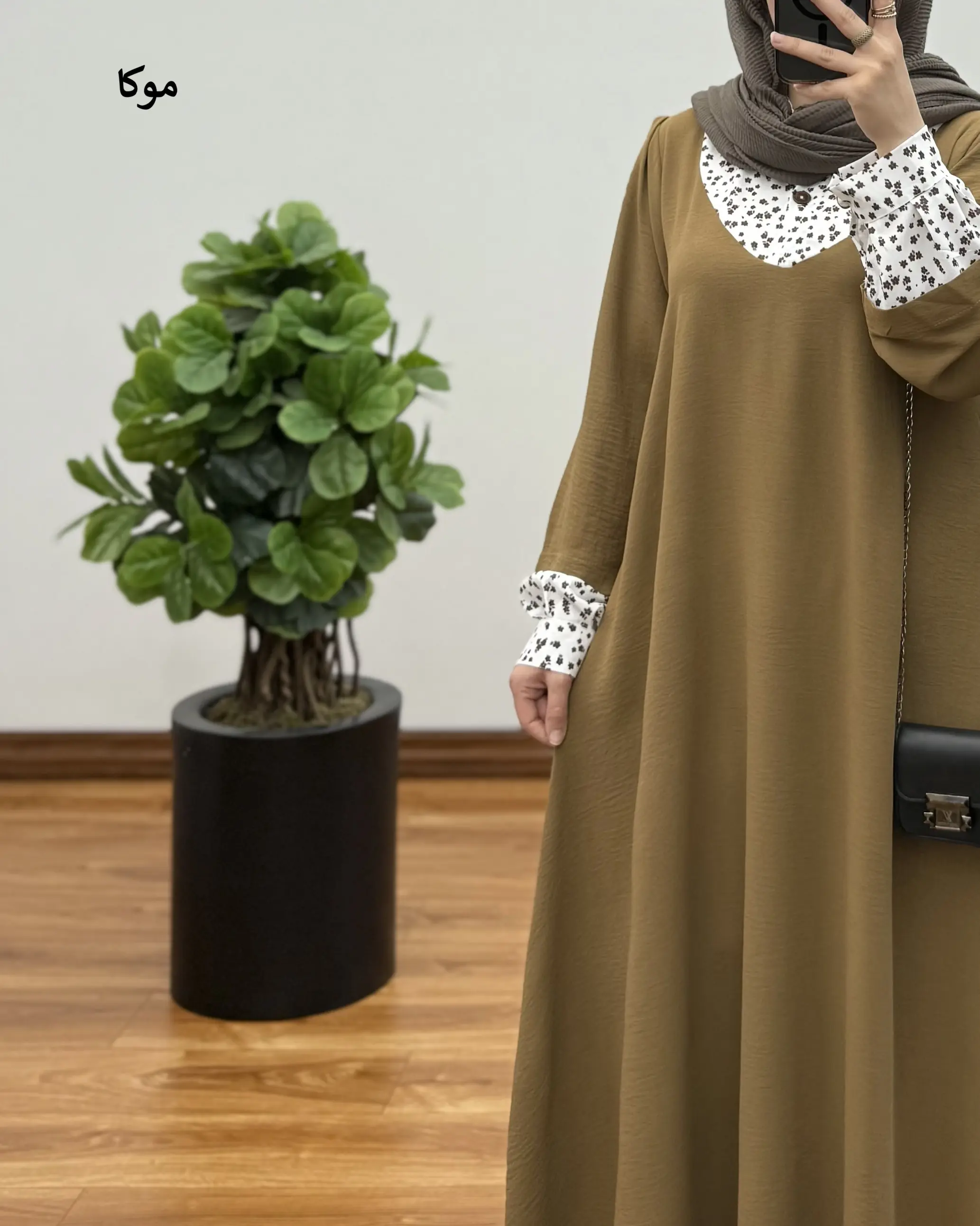 پیراهن مانتویی سوپرکلوش مهرانه بهاره